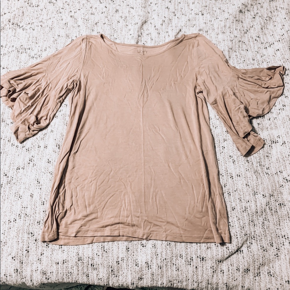 LOFT Ballon Sleeve top